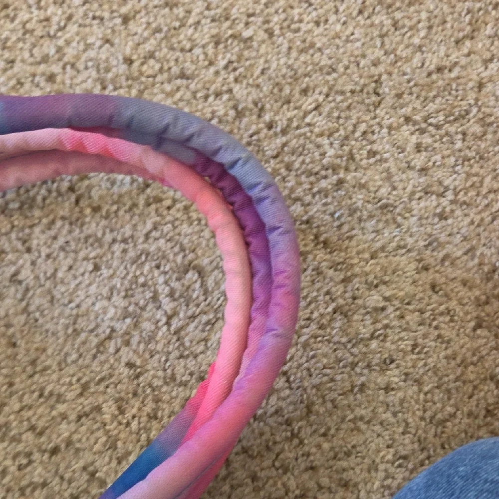 Herschel Supply Company Tie-Dye Pink & Blue Travel Duffel - Picture 10 of 12